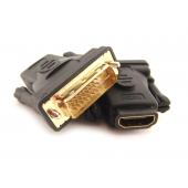 【线】HDMI 母F/DVI 公M 转接头