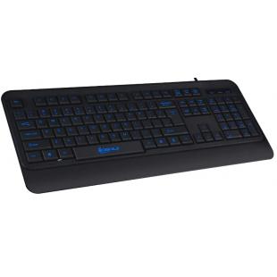 紫光M901家用办公有线键盘【USB】黑蓝款