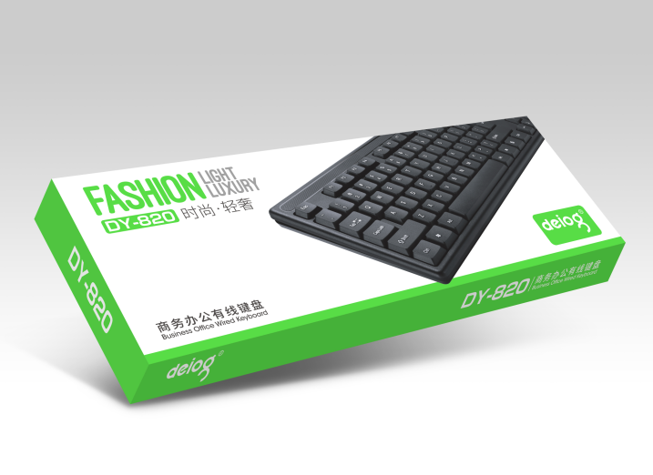 德意龙DY-820商务办公有线键盘